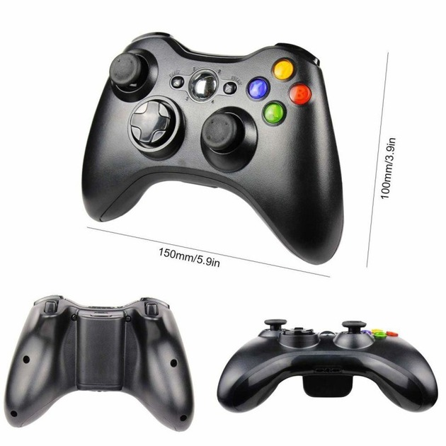 Джойстик XBOX 360 беспроводной, черный (NM3600) - изображение 2