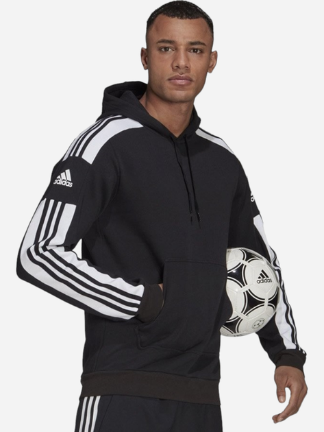 Bluza męska z kapturem Adidas Squadra 21 Hoody GT6634 M Czarna (4064045264380) - obraz 3