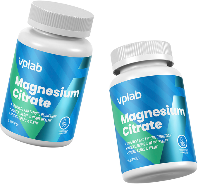 Харчова добавка VPLab Magnensium Citrate 90 капсул (5060255359587) - зображення 3
