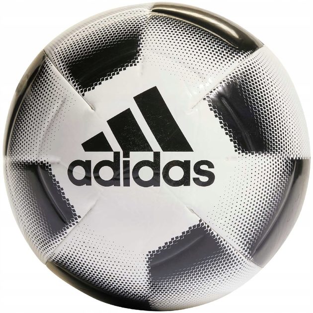 Piłka nożna Adidas EPP Club Ball HE3818 rozmiar №4 Biało-czarna (4065429283362) - obraz 1