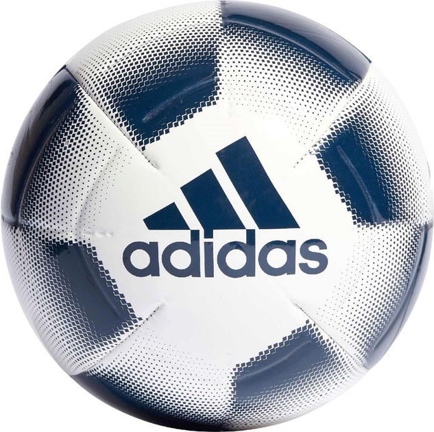 Футбольний м'яч Adidas Epp Club IA0917 розмір №5 Біло-темно-синій (4066759365537) - зображення 1