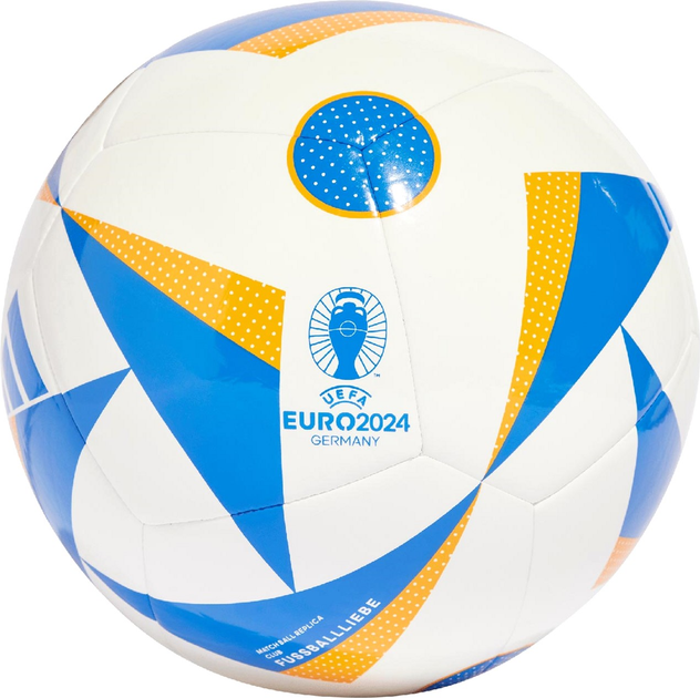 Футбольний м'яч Adidas Teamwear Euro24 Fussballliebe Club IN9371 розмір №4 (4066766185838) - зображення 2