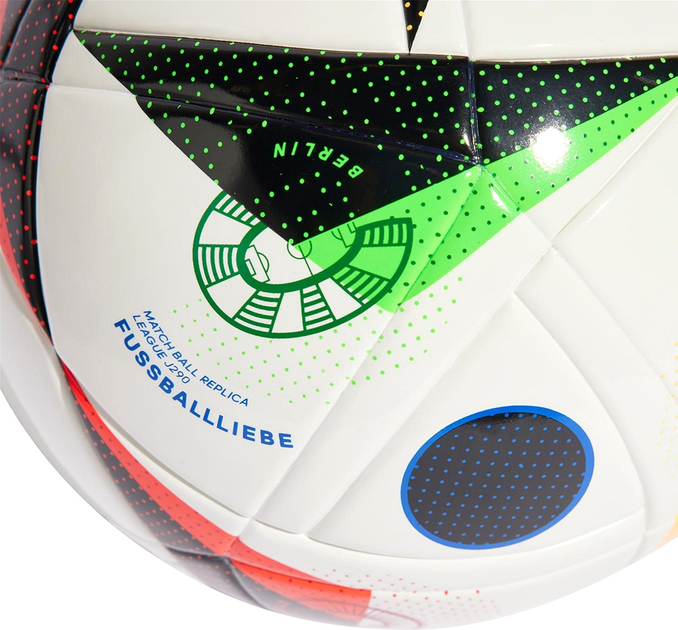 Piłka nożna Adidas Teamwear Euro24 Fussballliebe League J290 IN9370 rozmiar №4 (4067886881792) - obraz 3