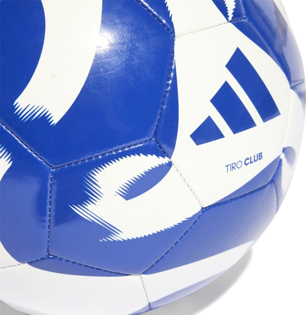 Piłka nożna Adidas Teamwear Tiro Club HZ4168 rozmiar №5 Niebiesko-biała (4065432807111) - obraz 3