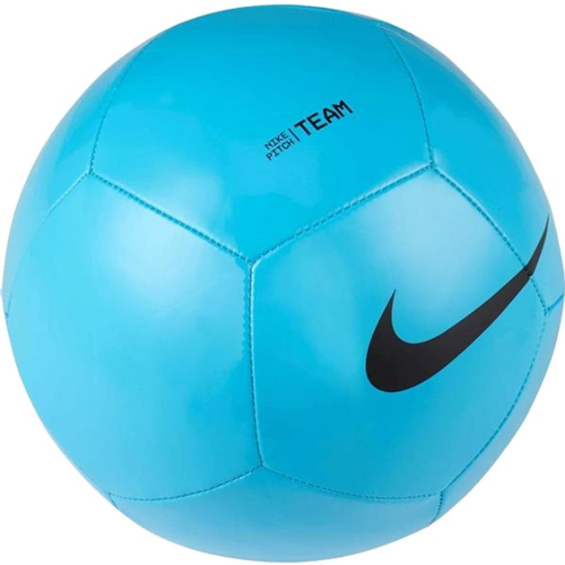 Футбольний м'яч Nike Team Pitch DH9796 410 розмір №5 Синій (0194954829739) - зображення 1