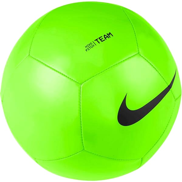 Футбольний м'яч Nike Team Pitch DH9796 310 розмір №4 Зелений (0194954829692) - зображення 1