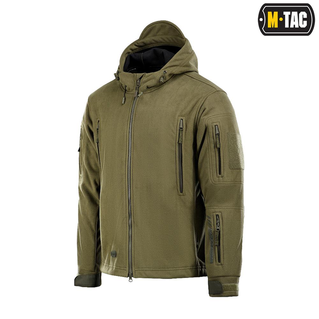 Тактическая куртка M-Tac флисовая Windblock Division Gen.II Army Olive олива XS - изображение 1