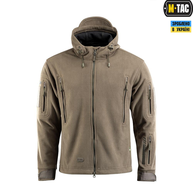 Тактична куртка M-Tac флісова Windblock Division Gen.II Dark Olive олива M - зображення 2