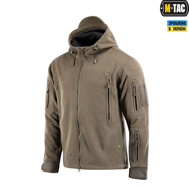 Тактическая куртка M-Tac флисовая Windblock Division Gen.II Dark Olive олива 3XL - изображение 1