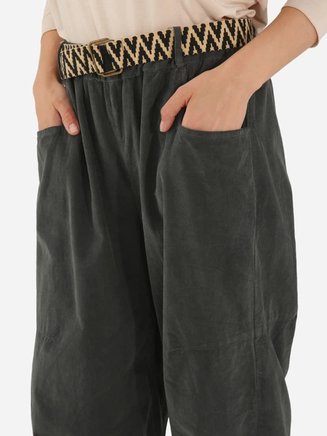 Spodnie joggery damskie Unisono 114-2192 M Szare (5906140617304) - obraz 4