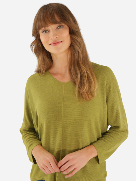 Джемпер жіночий Unisono 29-2055 Olio1173 One Size Хакі (5906140595718) - зображення 4