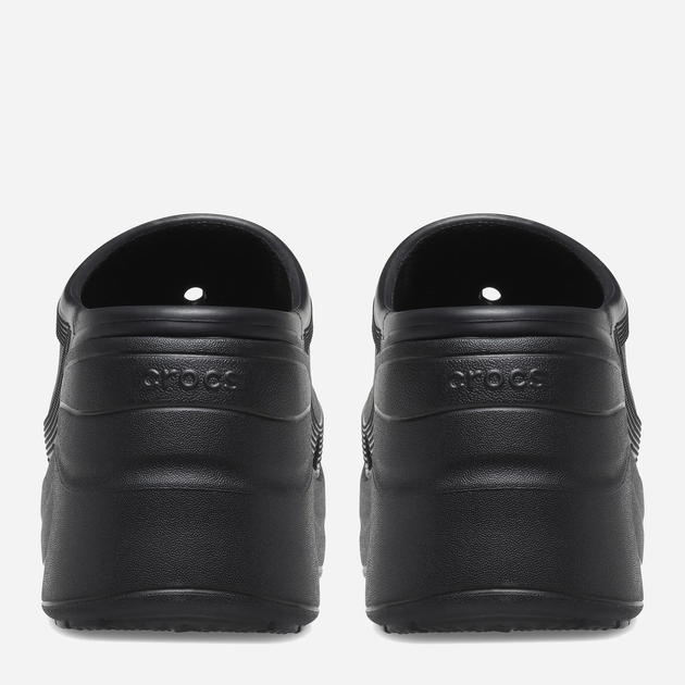 Chodaki damskie na słupku Crocs Siren Clogs 208547-BLACK 37;38 Czarne (196265461431) - obraz 4