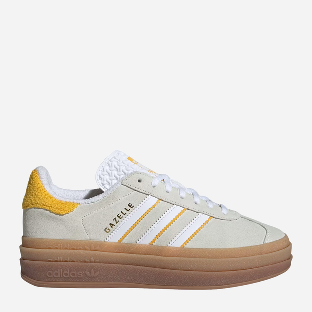 Жіночі кеди низькі adidas Gazelle Bold W IH9929 41.5 Бежеві (4067889711515) - зображення 1