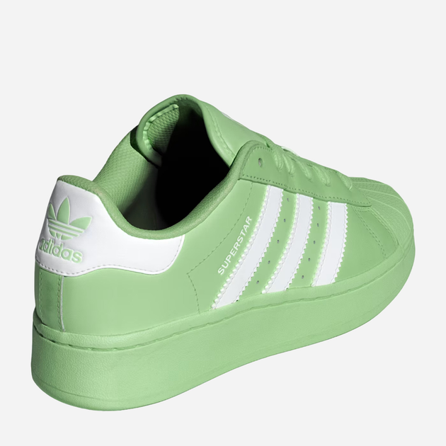 Trampki damskie do kostki adidas Superstar XLG W ID5729 39.5 Jasnozielone (4066765356048) - obraz 2