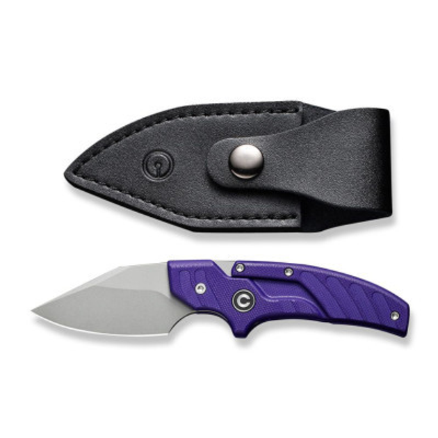 Ніж Civivi Typhoeus Fixed Blade Stonewash Purple G10 (C21036-2) - зображення 1