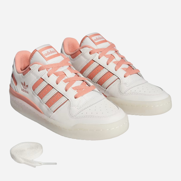 Tenisówki damskie do kostki adidas Forum Low CL W IG1435 39.5 Białe (4066759032835) - obraz 2