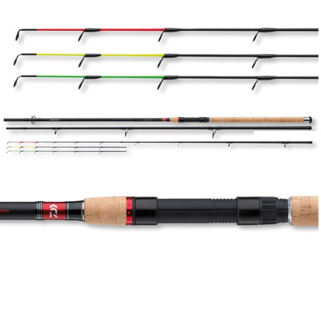 Удилище фидер Daiwa Ninja Feeder 360H-BD 3.60m 150gr 3 квивертипа,11606-365 - изображение 2