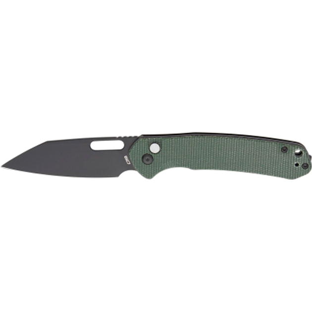 Ніж CJRB Pyrite Wharncliffe BB Micarta Green (J1925A-BMGN) - зображення 1