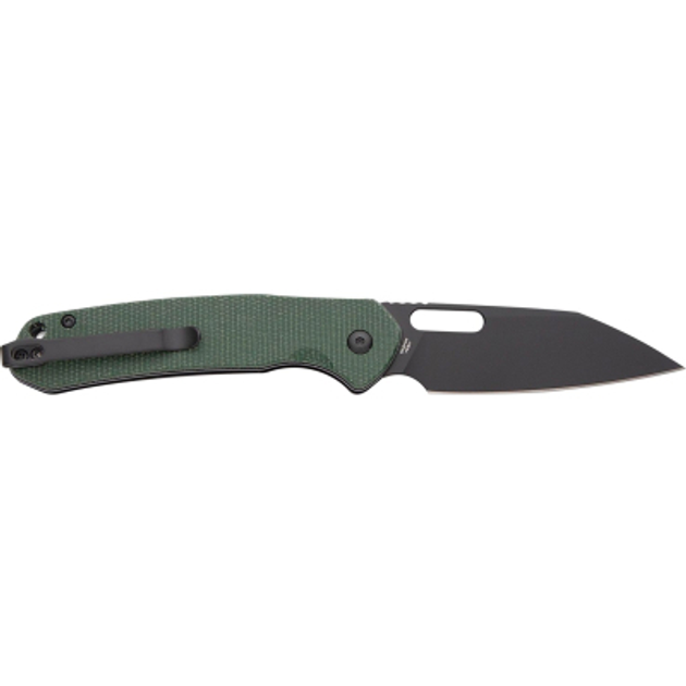 Ніж CJRB Pyrite Wharncliffe BB Micarta Green (J1925A-BMGN) - зображення 2