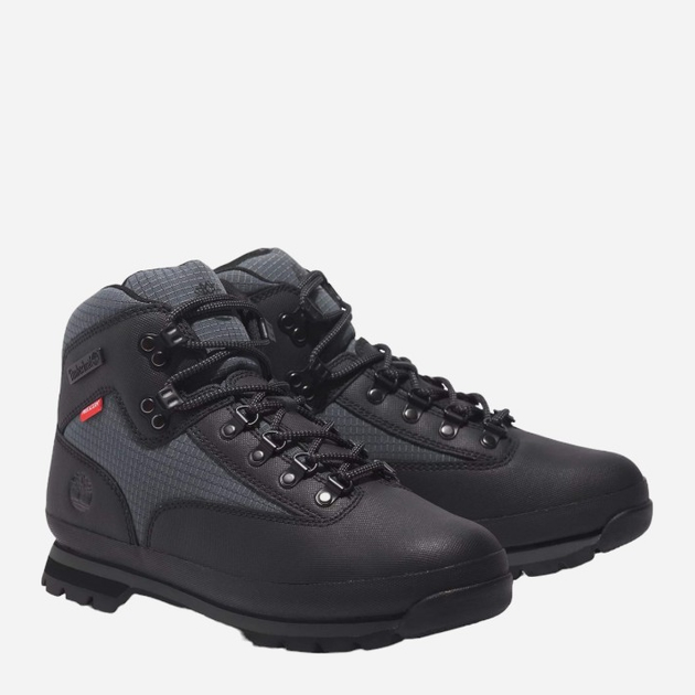 Чоловічі черевики для трекінгу Timberland Euro Hiker Mid Lace Up TB0A64ZH0151 41 (7.5US) 25.5 см Чорні (196249874011) - зображення 2