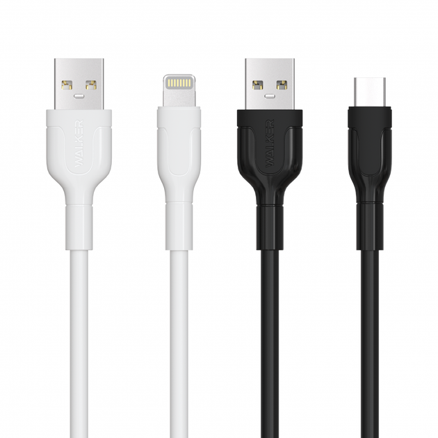 Кабель USB WALKER C350 Type-C black - изображение 3