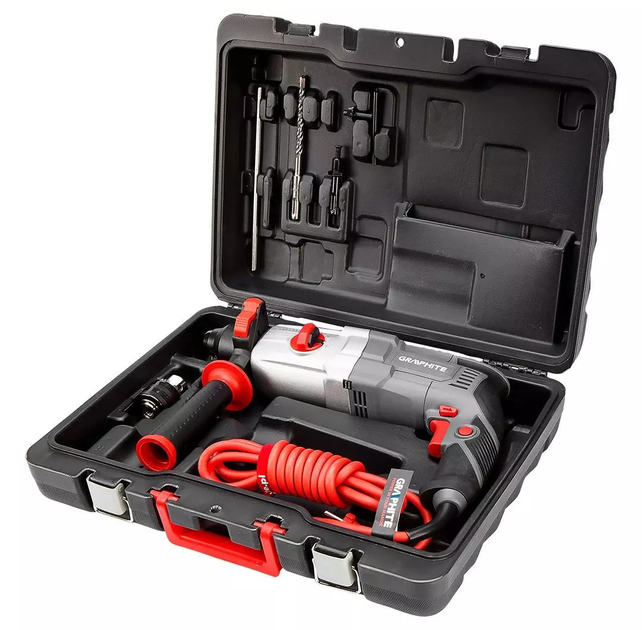 Wiertarka udarowa Graphite SDS+ 800 W 58G538 (5902062073105) - obraz 8