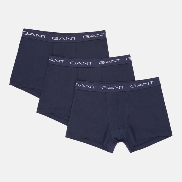Труси чоловічі GANT Trunk 3-Pack 900013003-410 L Сині (7325707120800) - зображення 1
