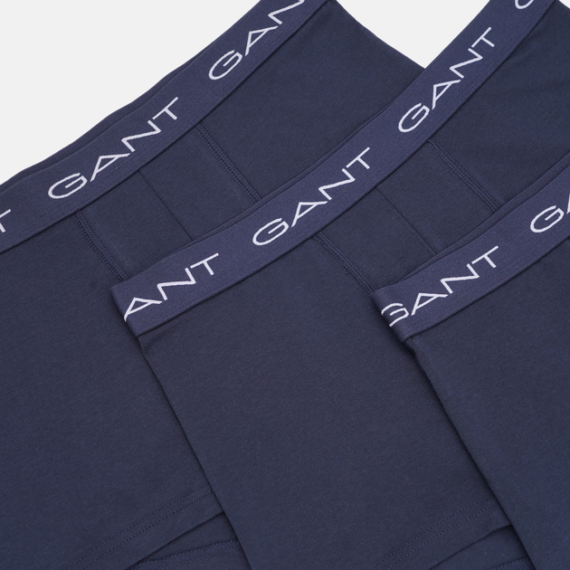 Труси чоловічі GANT Trunk 3-Pack 900013003-410 L Сині (7325707120800) - зображення 5