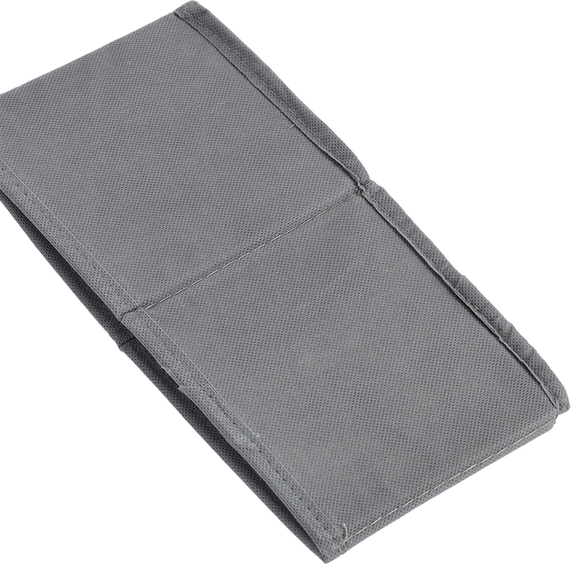 Organizer tekstylny do szafy Zeller Szary 14x14x13 cm (4003368146003) - obraz 3