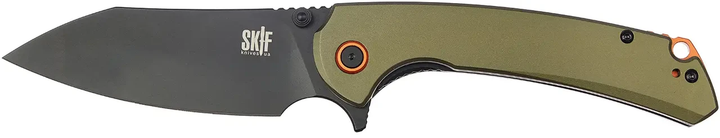 Складаний ніж з кліпсою Skif Knives Jock BSW, aluminium, olive green - зображення 2