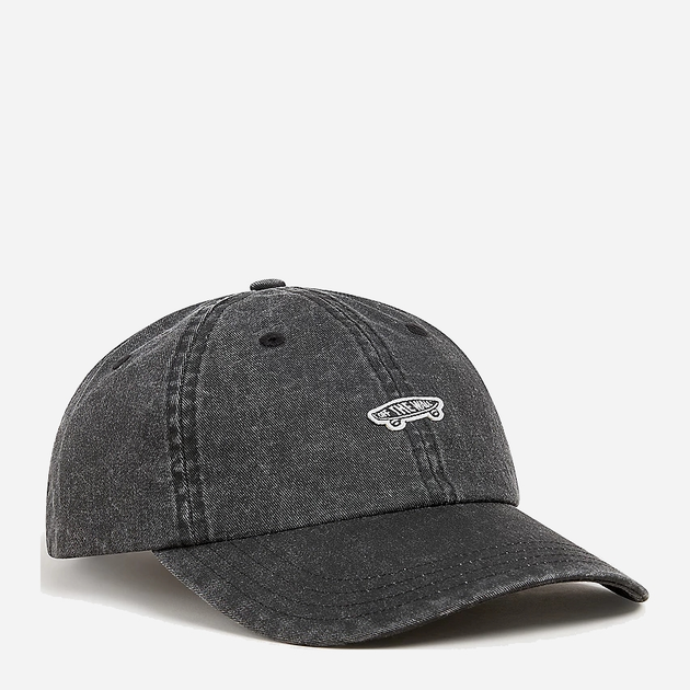Czapka z daszkiem Vans Logo Curved Bill Cap VN000GW7BLK One Size Czarna (197063499831) - obraz 4