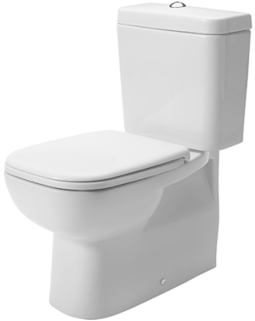 Чаша унитаза напольная DURAVIT D-Code 211809 без бачка и сиденья – фото ...