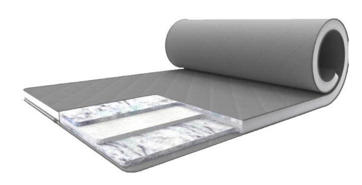 Тонкий матрац-топер Family Sleep Gray White Rain 115x180 см (НФ-00000623) від Rozetka на платформі USKIDKA Акція на Тонкий матрац-топер Family Sleep Gray White Rain 115x180 см (НФ-00000623) від Rozetka