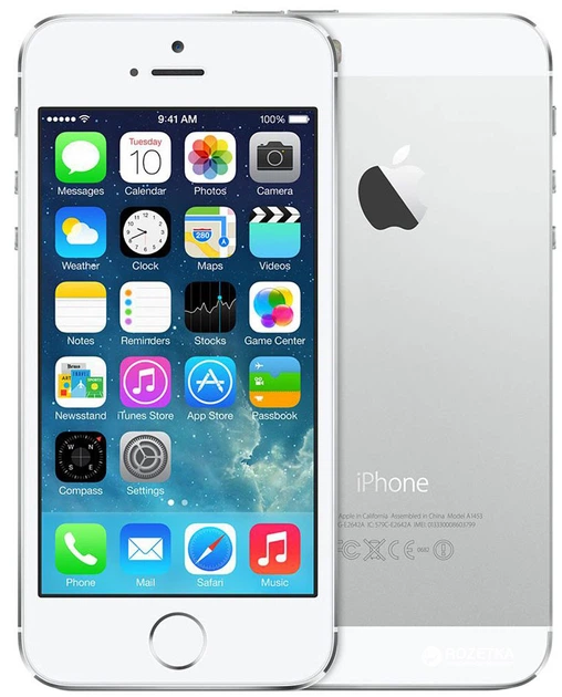 Мобильный телефон Apple iPhone 5s 16GB Silver – фото, отзывы