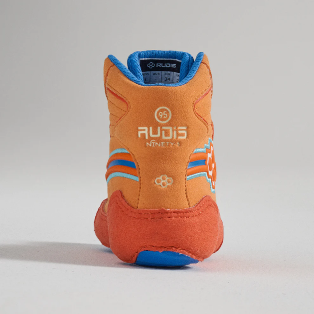 Детские борцовки Rudis Ninety-5 Youth Wrestling Shoes Orange (Y-NIN-0001-CO-05.5-37.5) - Фото 6 Детские борцовки Rudis Ninety-5 Youth Wrestling Shoes Orange (Y-NIN-0001-CO-05.5-37.5) - изображение 6