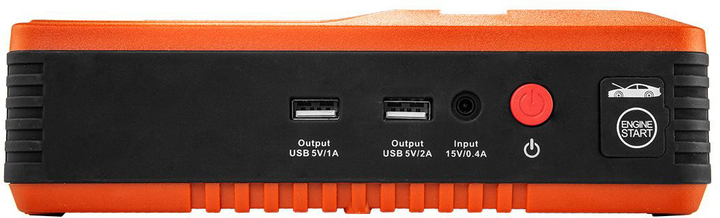 Пускове пристрій NEO Tools Jumpstarter 14000 мАг 400 A компресор ліхтарик 11-997 (5907558452242) - зображення 3