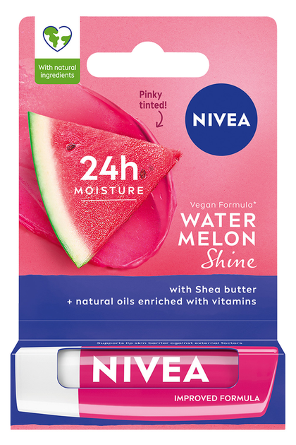 Акція на Бальзам-догляд для губ NIVEA Watermelon Shine 4.8 г від Rozetka