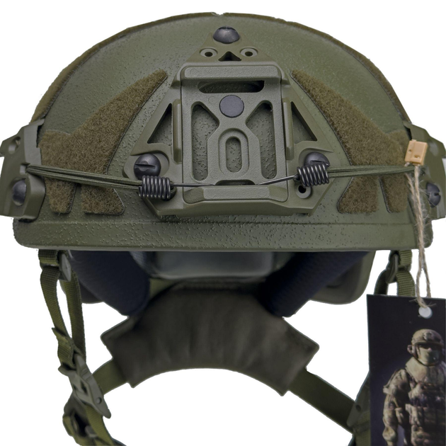 Тактичний шолом Sestan-Busch Helmet BK-ACH-HC. Олива. Розмір L. - зображення 2