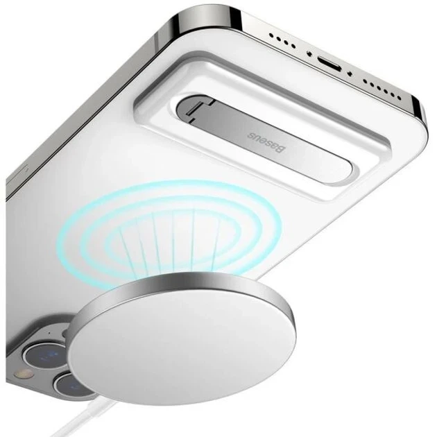 Подставка-держатель для смартфона Baseus Foldable Bracket White (LUXZ000002) - изображение 5