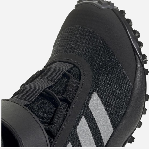 Дитячі кросівки для хлопчика adidas Fortatrial El K IG7263 28 Чорні (4066756047252) - зображення 7