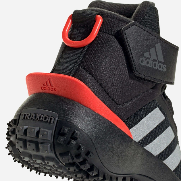 Дитячі кросівки для хлопчика adidas Fortatrial EL K IG7263 30 Чорні (4066756047269) - зображення 12