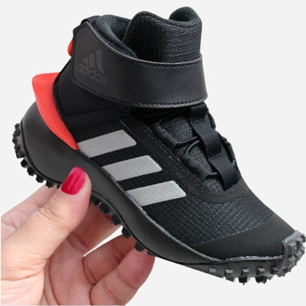 Дитячі кросівки для хлопчика adidas Fortatrial EL K IG7263 30 Чорні (4066756047269) - зображення 14
