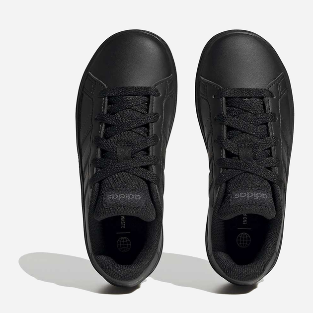 Підліткові кеди для хлопчика adidas Grand Court 2.0 K FZ6159 38.5 Чорні (4066746170076/5904862421049) - зображення 5