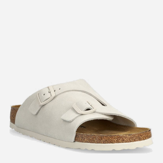 Чоловічі шльопанці Birkenstock Zurich 1025008 43 Світло-сірі (4061418520784) - зображення 2