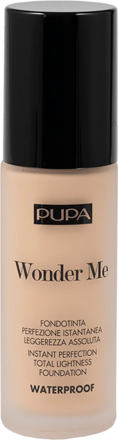 Тональна основа Pupa Wonder Me 025 Natural Beige Водостійка 30 мл (8011607347605) - зображення 1