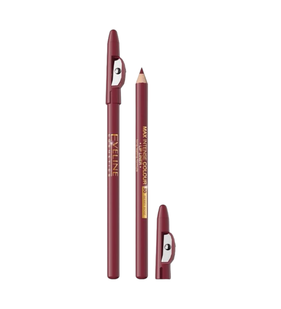 Олівець контурний для губ berry rose 30 МАХ INTENSE COLORE Евелін 3129 - Фото 1 Олівець контурний для губ berry rose 30 МАХ INTENSE COLORE Евелін 3129 - зображення 1