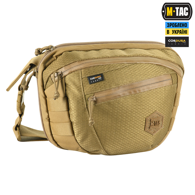 Сумка M-Tac Sphaera Hex Hardsling Bag Large Elite Coyote - зображення 2