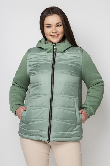 Демисезонная куртка большого размера женская UF-fashion ЛРД-132 56 ...