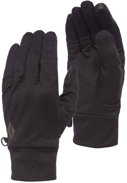 Перчатки Black Diamond LightWeight Wooltech Gloves XL Antracite - изображение 1