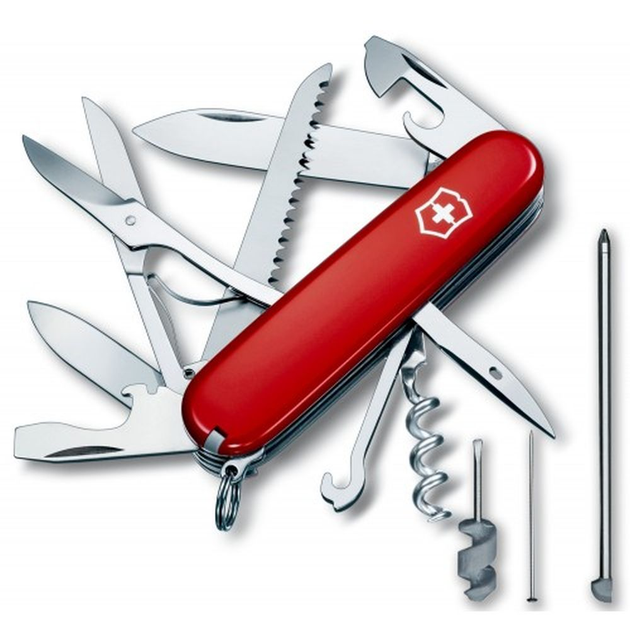 Комплект Victorinox Ніж Huntsman 1.3715 + Подарункова коробка для ножа 91мм vix-2 - зображення 2